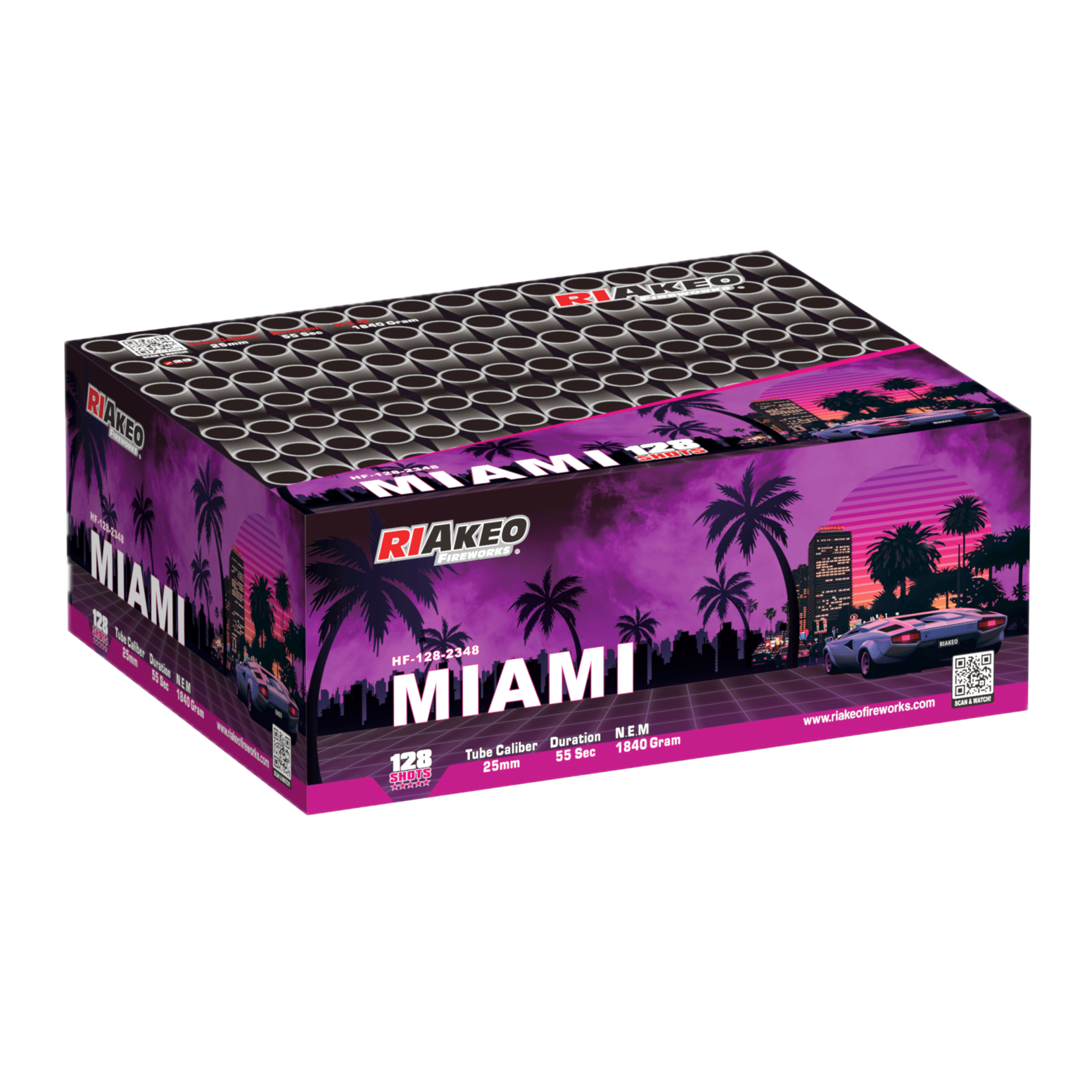 Riakeo Fireworks Miami 128 shots